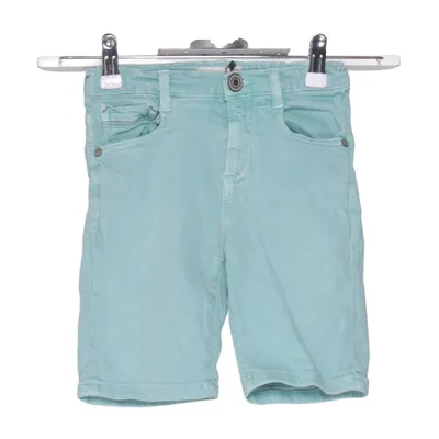 Short en jean (Vert) de Zara Boys Coton, Élasthane
