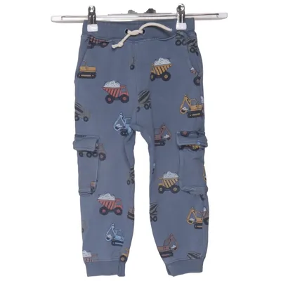 Pantalon de survêtement (Bleu) de Name It Élasthane, Coton biologique