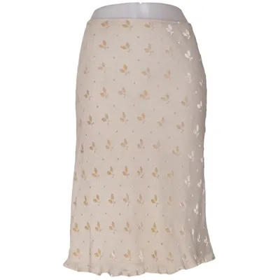 Jupe (Beige) de DKNY Soie, Viscose