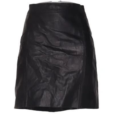 Jupe en cuir (Noir) de Bruuns Bazaar Cuir