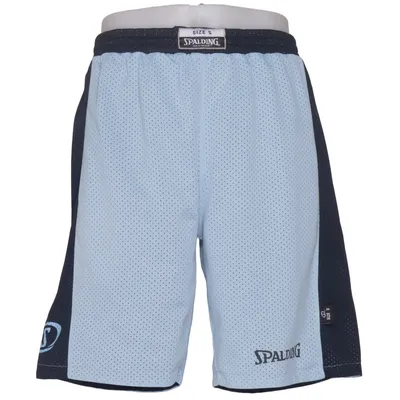 Short de basketball (Bleu, Noir) de Spalding Polyester