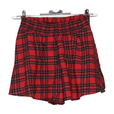 Rok (Rood, Meerkleurig) van Cyrillus Katoen, Viscose, Wol