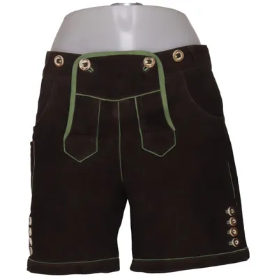 Lederhosen (Braun) von Wild & Wald Leder