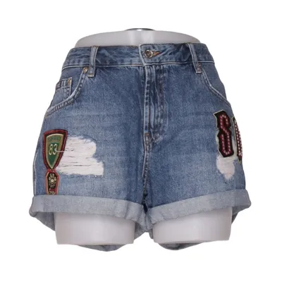 Denim shorts (Blauw) van Superdry Vintage Katoen