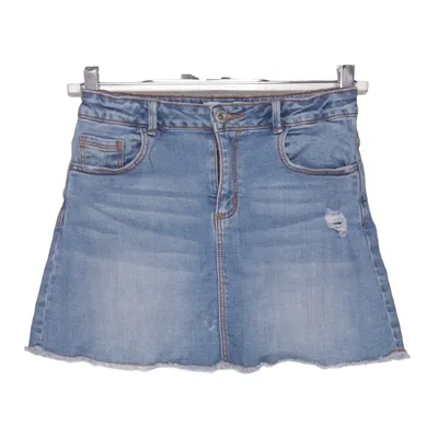 Jeanskjol (Blå) från Zara Kids Denim Collection Bomull, Elastan, Polyester