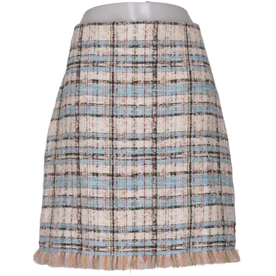 Rock (Blau, Beige, Mehrfarbig) von Marc Cain Acryl, Baumwolle, Cupro, Polyamid, Polyester, Viskose