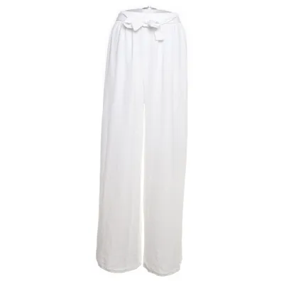 Palazzobyxor (Vit) från Tu Elastan, Polyamid