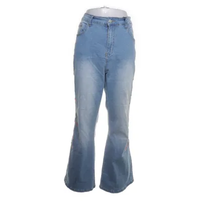 Spijkerbroek (Blauw, Meerkleurig) van Romwe Katoen, Elastaan, Polyester