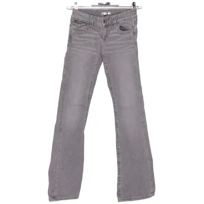 Jeans (Grå) från Gina Tricot Bomull, Elastan