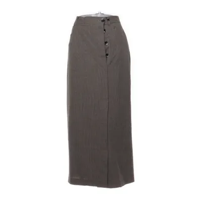 Jupe longue (Beige, Marron) de Getti Élasthane, Polyester, Laine