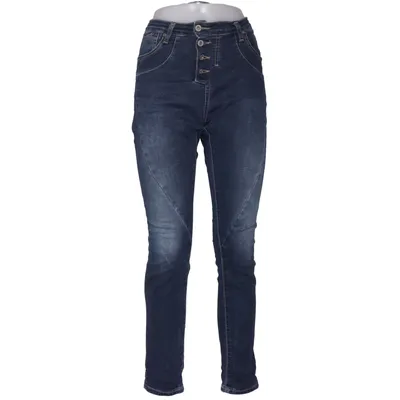 Spijkerbroek (Blauw) van Please Katoen, Elastaan, Polyester