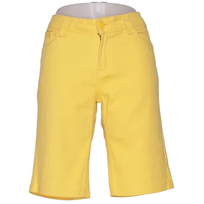 Short (Jaune) de Auposen Jeans Coton, Élasthane