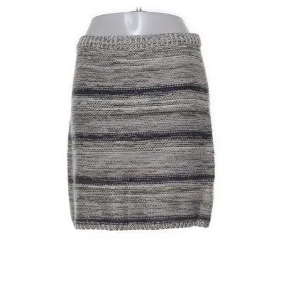 Jupe (Gris, Multicolore) de Banana Republic Acrylique, Viscose, Laine