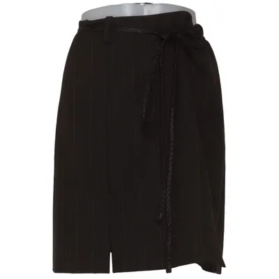 Kokerrok (Bruin) van Gigue Elastaan, Polyester, Wol