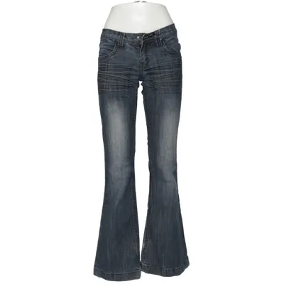 Jeans (Grå) fra IDPDT Bomuld, Elastan, Polyester