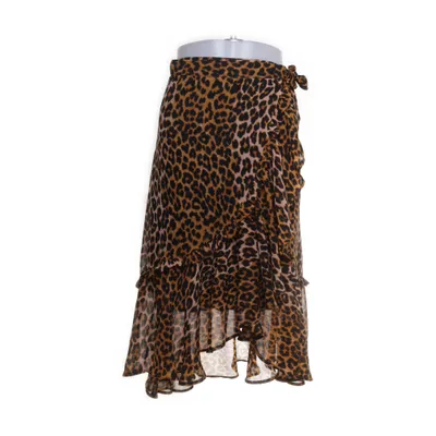 Wikkelrok (Bruin, Zwart) van Scotch & Soda Polyester, Viscose