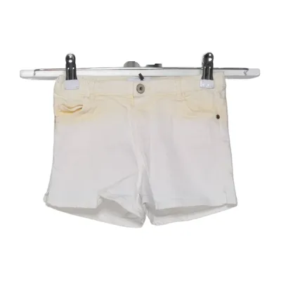 Short en jean (Blanc, Jaune) de Zara Baby Coton, Élasthane
