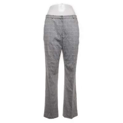 Suit pants (Gray, White) from Add It Elastane, Polyester, Viscose