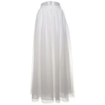 Långkjol (Vit) från JJ's House Polyester
