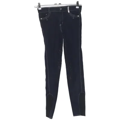 Pantalon d'équitation (Bleu) de Covalliero Coton, Élasthane, Polyester
