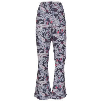 Palazzo pants (Blue, Multicolored) from Angelle Milan Elastane, Polyamide