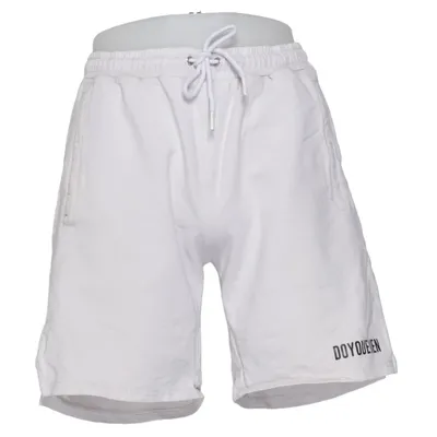 Short de jogging (Beige) de DoYouEven Coton, Élasthane