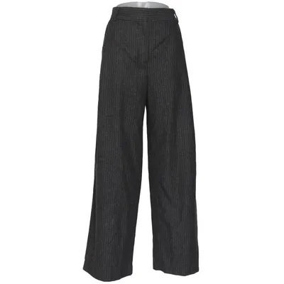 Pantalon de costume (Gris) de Massimo Dutti Polyester, Laine