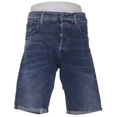 Jeansshorts (Blå) från G-Star Raw Bomull, Elastan, Skinn, Polyester