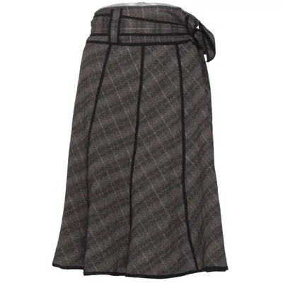 Skirt (Gray, Brown) from Boy London Elastane, Polyester, Viscose