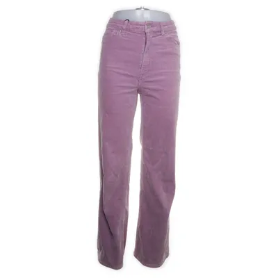 Corduroy broek (Lila) van Divided by H&M Katoen, Elastaan