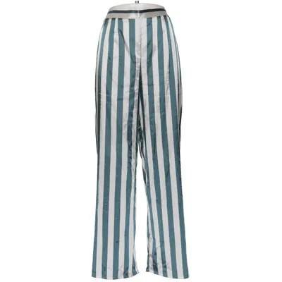 Palazzohose (Grün, Weiß) von Won Hundred Polyester, Viskose