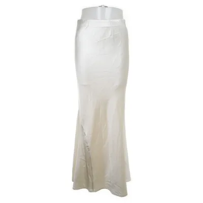 Maxi nederdel (Hvid) fra Gina Tricot Polyester