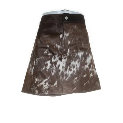 Leather skirt (Brown, White, Multicolored) from MbyM Leather