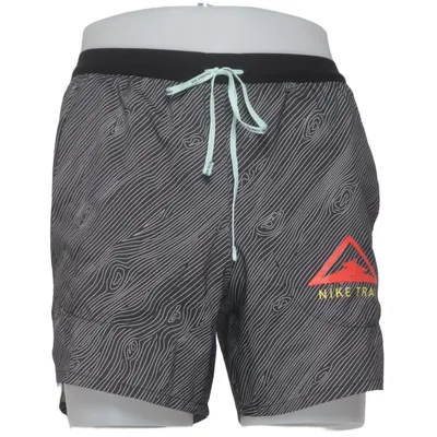 Sports shorts (Black, Gray) from Nike Trail Elastane, Polyester