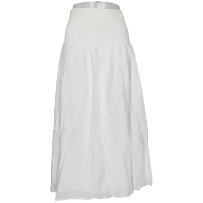 Maternity skirt (White) from H&M Mama Cotton, Viscose