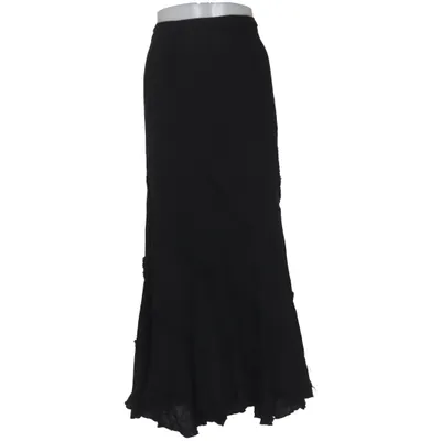 Maxi rok (Zwart) van Jane Norman Katoen, Polyester