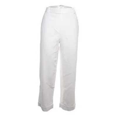 Kostuumbroek (Wit) van Massimo Dutti Elastaan, Viscose