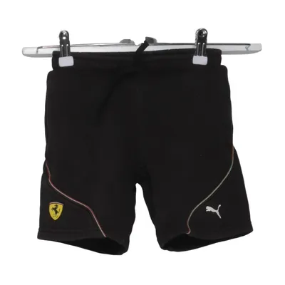 Sweatshort (Zwart) van Puma x Ferrari Katoen, Polyester