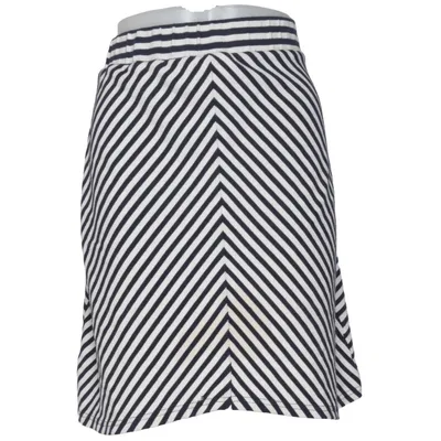 Rok (Blauw, Wit) van Jeena Elastaan, Polyester, Viscose