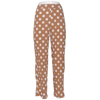 Palazzobyxor (Brun, Vit) från Gina Tricot Viskos