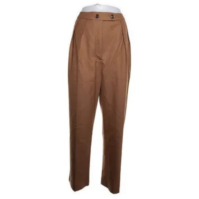 Byxor (Brun) från Samsøe & Samsøe Ull, Polyester, Elastan, Bomull