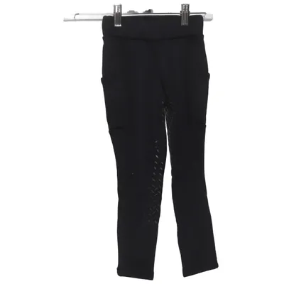 Reithose (Schwarz) von Loesdau Elasthan, Polyester