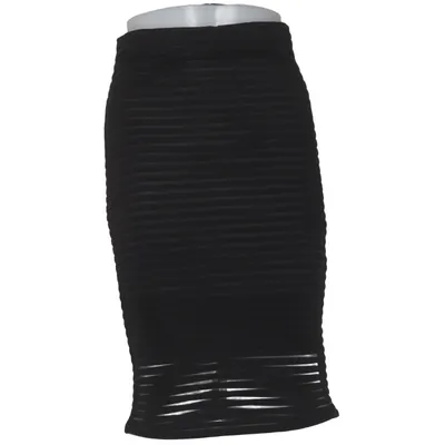 Rok (Zwart) van Quiz Elastaan, Polyester