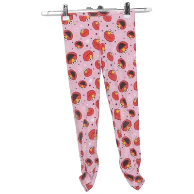Leggings (Roze, Rood) van Sesame Street Katoen, Elastaan