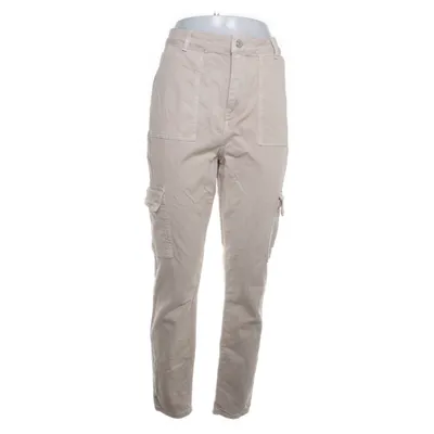 Cargo broek (Beige) van Denim Co Katoen, Linnen, Elastaan