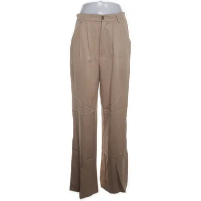 Broek (Beige) van Reformation Lyocell, Tencel