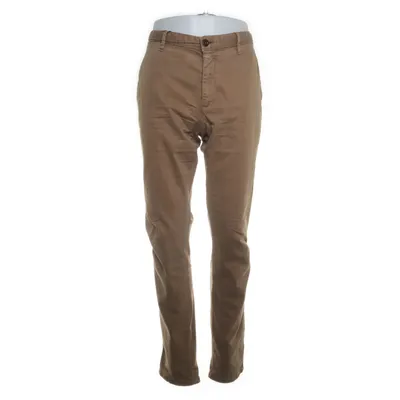 Chinos (Brun) från Alberto Bomull, Elastan