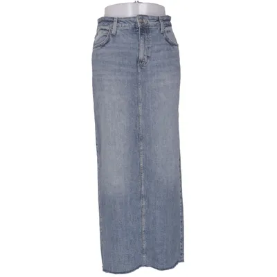 Spijkerrok (BACK SLIT MAXI SKIRT) van Lee Katoen, Elastaan