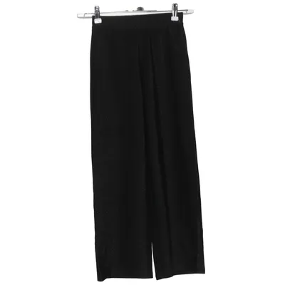 Palazzo broek (Zwart) van XOXO Friends Elastaan, Metallvezel, Polyester