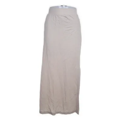 Maxi skirt (Beige) from Hema Viscose, Nylon